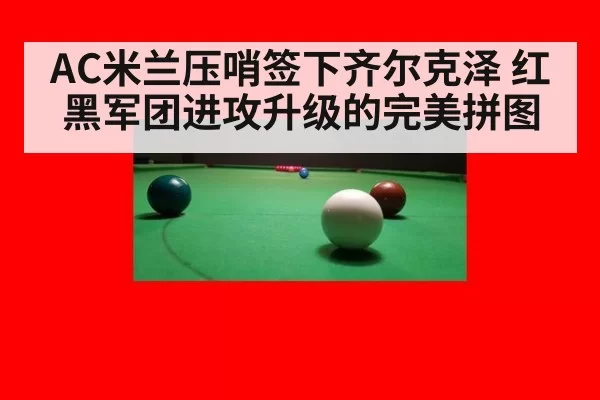 AC米兰压哨签下齐尔克泽 红黑军团进攻升级的完美拼图